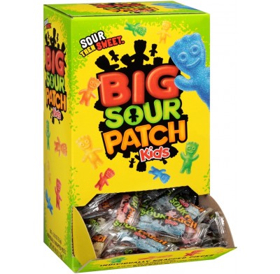 SOUR PATCH KIDS 240ct<BR>INDIVIDUALLY WRAPPED