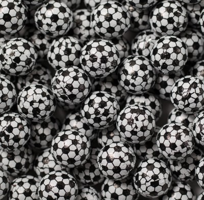 SOCCERBALLS FOIL WRAPPED
