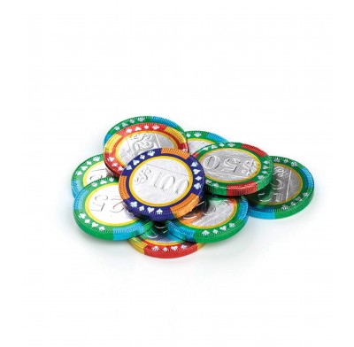 Casino Chips Choc Foiled Bulk