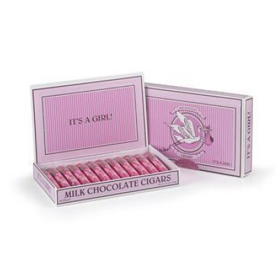 IT'S A GIRL CHOCOLATE CIGARS
