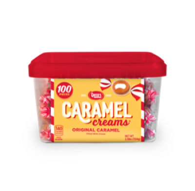 Goetze Vanilla Caramels 100ct tub