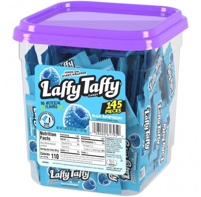 LAFFY TAFFY BLUE RASPBERRY JAR 145 COUNT