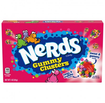 Nerds Gummy Clusters 3oz Theater Box 