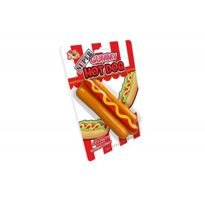 Super Gummy Hot Dog 5.29oz 12ct
