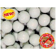 Milk Choc Foiled Balls White 1.5lbs