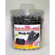 Rock Candy on a Stick 36ct. Tub Black (Black Cherry Flavor)