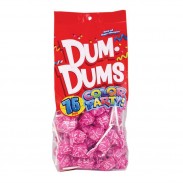 Dum Dums Hot Pink-Watermelon Lollipops 75ct.