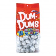 Dum Dums White-Birthday Cake Lollipops 75ct.