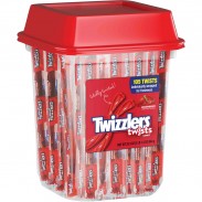 TWIZZLER CANNISTER INDIV. WRAPPED 105ct